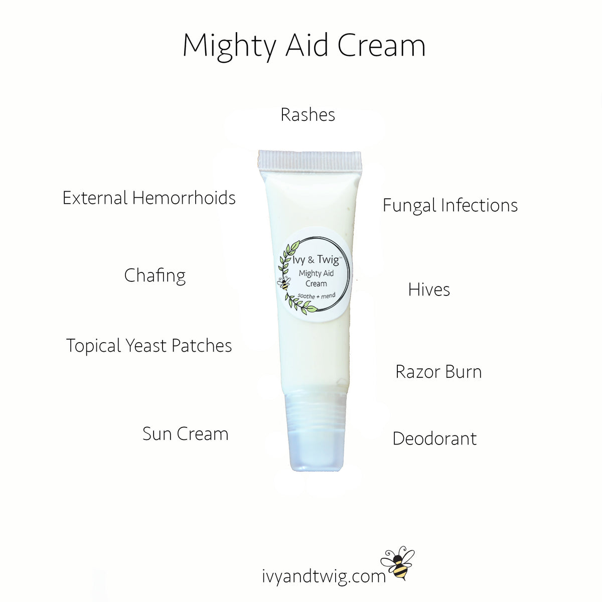 Mighty Salve™ & Diaper Cream Travel Size Tubes – Ivy & Twig