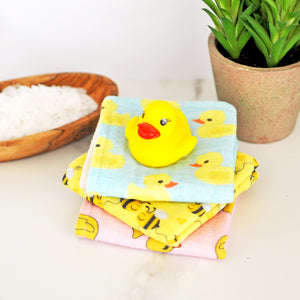 Baby Washcloth Duck & Bee