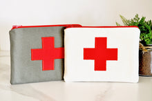 Load image into Gallery viewer, FIRST AID ZIPPERED BAG