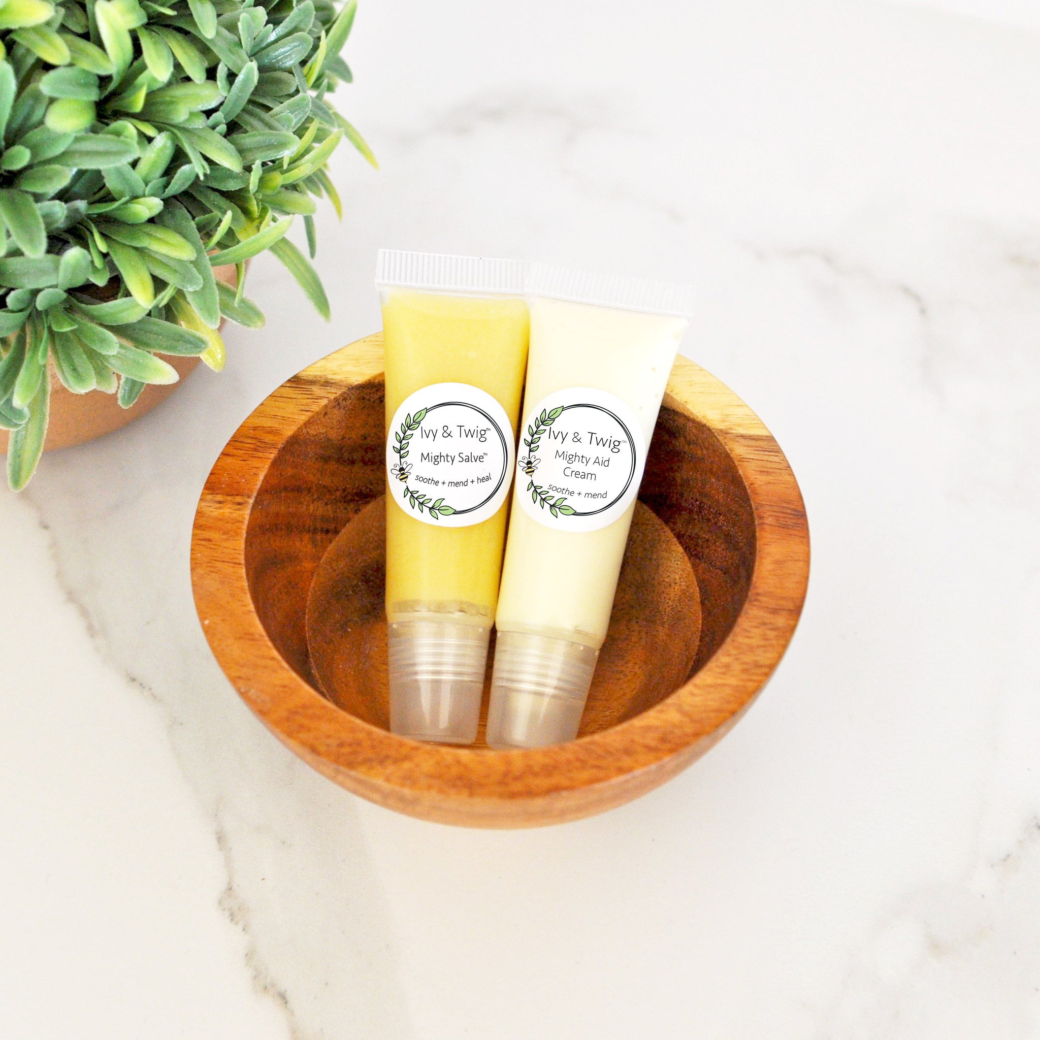 Mighty Salve™ & Diaper Cream Travel Size Tubes – Ivy & Twig