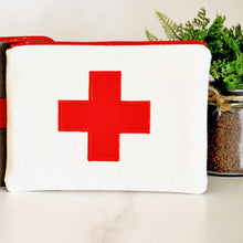 Load image into Gallery viewer, FIRST AID ZIPPERED BAG